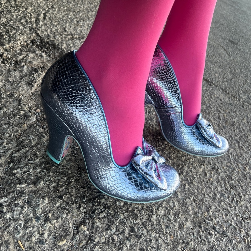 Irregular Choice Pastel Blue Heels - Just in Time - New In Box